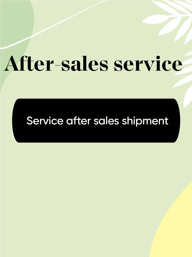 After-sales Service Service after sales shippment image 2