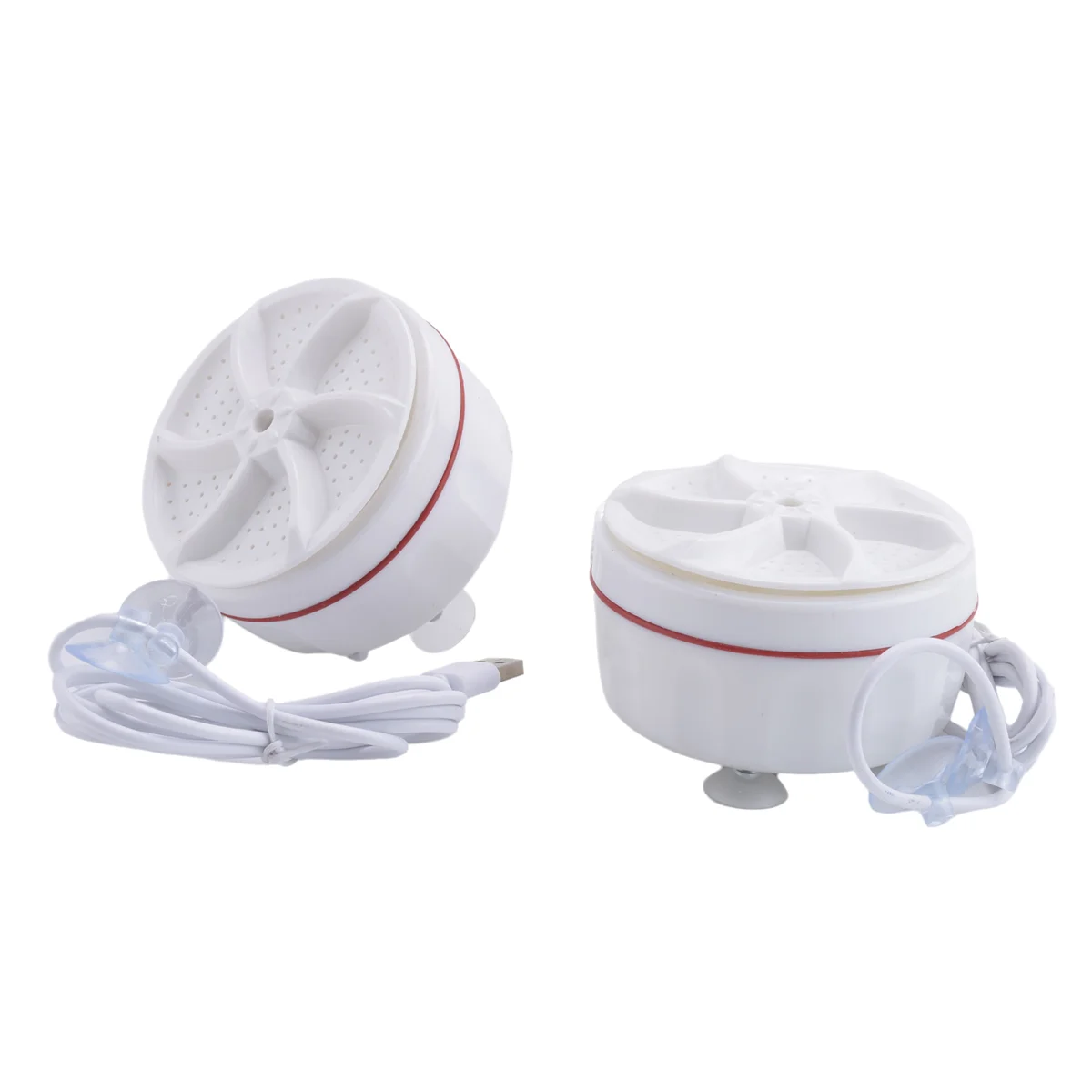 5PCS Mini Washing Machine USB Two-Way Rotating Turbine Portable Washing Machine for Sock Underwear for Travel