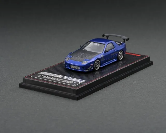 IG ignition model  1:64 Mazda RX-7 FC3S Amemiya Collection die cast alloy car model decoration gift