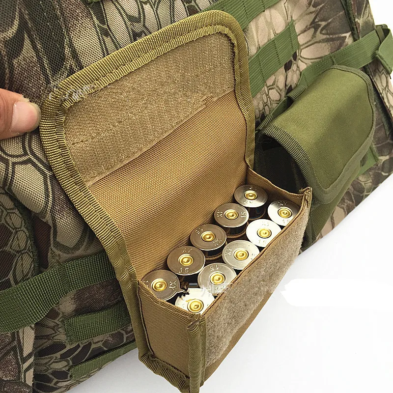 10 Round Shell Reload Holder Molle Pouch bag For 12 Gauge/20G Magazine Pouch Round Cartridge Holder Outdoor