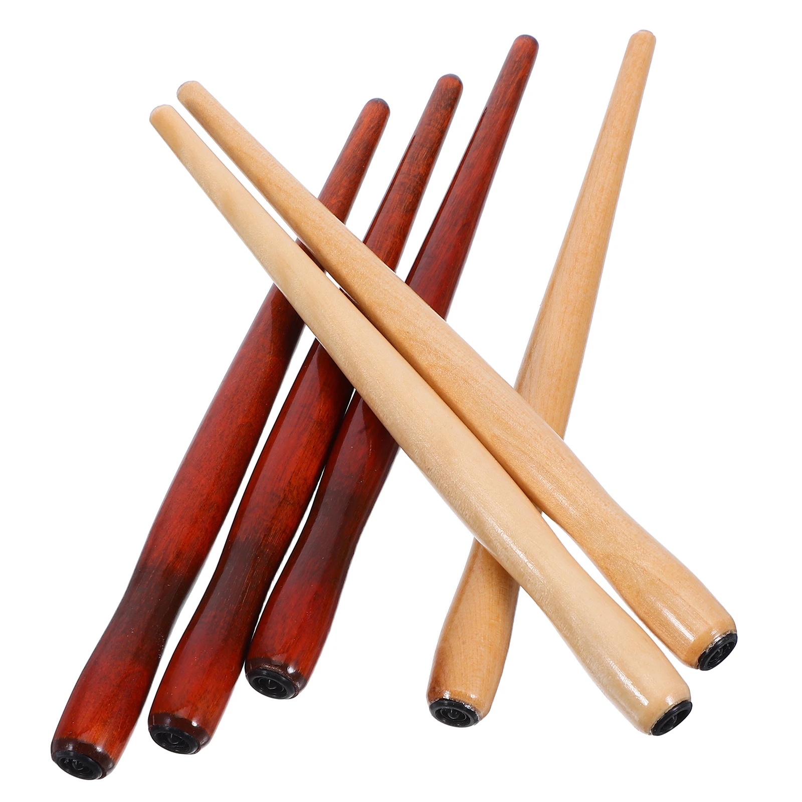 

6pcs Dip Pen Holder Wood Plastic Replaceable Calligraphy Drawing Writing Painting Sketching Penholder For Artists Students