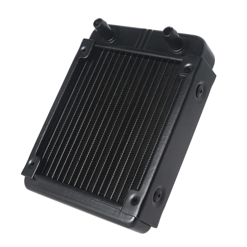 

G1/4 Thread 120mm PC Water Heat Exchanger Computer Aluminum Heat Radiator Heat Sink for Computer Water Cooling System