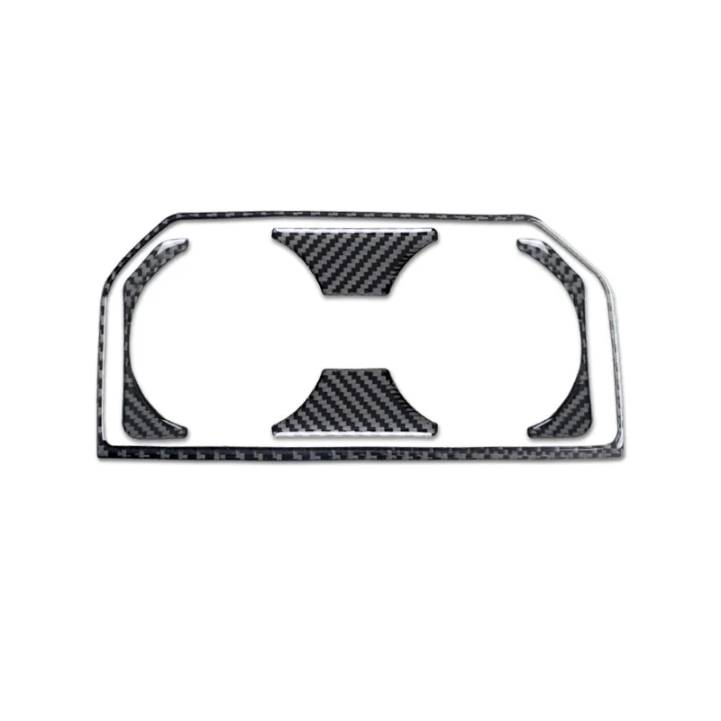 

for Ford F150 Raptor carbon fiber interior modified rear drain cup frame decoration piece decoration accessories