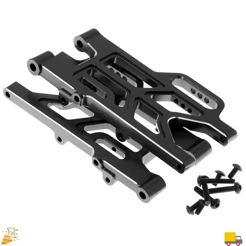 Lengan Suspensi Belakang Paduan Aluminium ARA 330790   Untuk Arrma 1/8 Mojave Rc Mobil Aksesori Pengganti Yang Ditingkatkan Hitam