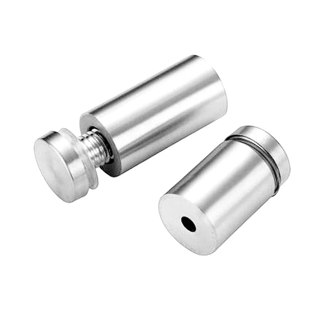 20pcs Advertising Nails 12x20/25/25mm Stainless Steel Screws for Wall Mount Glass/Acrylic Sign Standoff Fixing Screws Hardware image 5