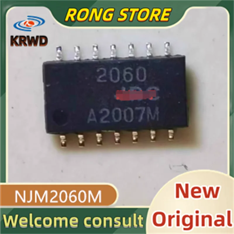 

10PCS JRC 2060 New and original NJM2060M NJM2060 2060M SOP14