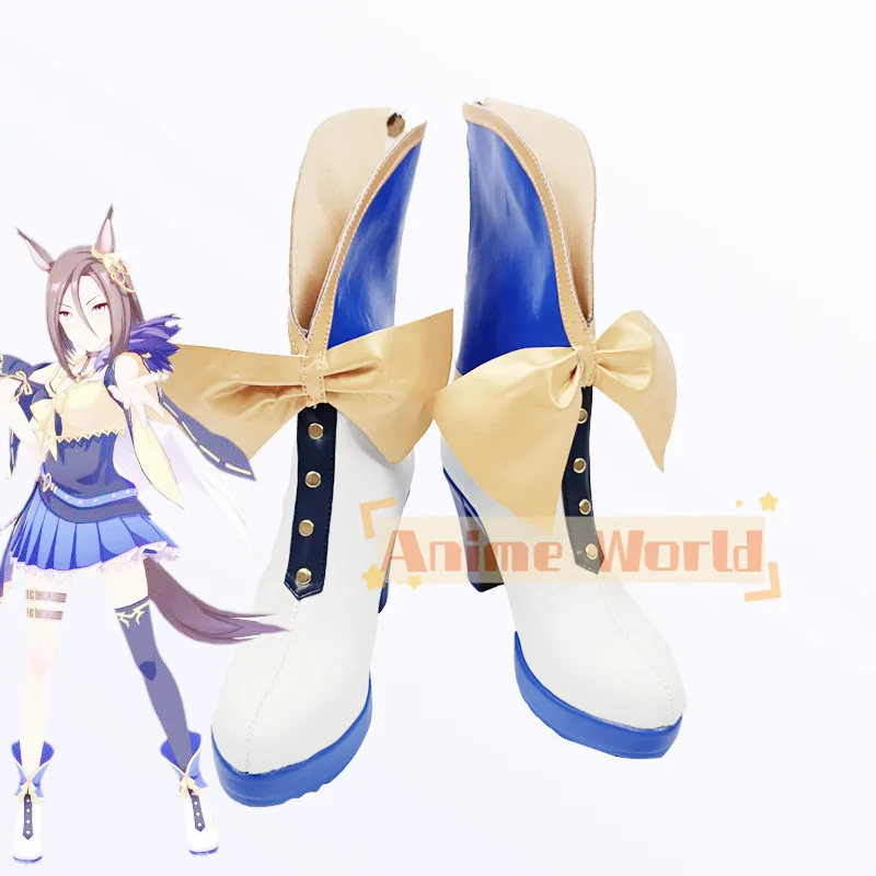 

Anime Game Umamusume: Pretty Derby Air Groove Cosplay Shoes Boots Adult Children Halloween Party Costume Accessories Props