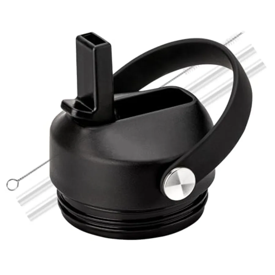 

Straw Lid for Rambler Bottle Replacement Cap Lid with Straws for 12oz 18oz 26oz 36oz 64oz Rambler Water Bottle BPAfree