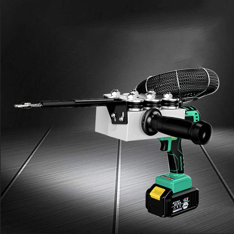 Narzędzie do przeciągania przewodów elektrycznych CX-300 Dark Wire, maszyna do nawlekania, elektryczny przeciągacz przewodów, automatyczny gwintownik do ukrytych rur.