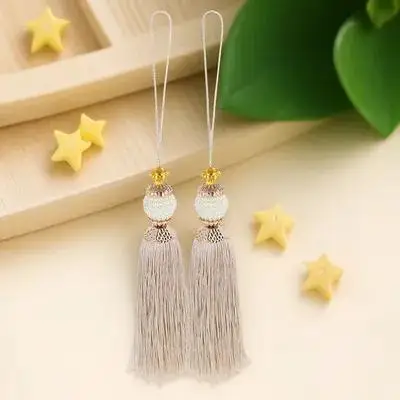 

2pcs Exquisite Decorative Tassels Diy Crafts Hanging Accessories For Bags Costumes Curtains Pillows Blankets Sofa Clothing