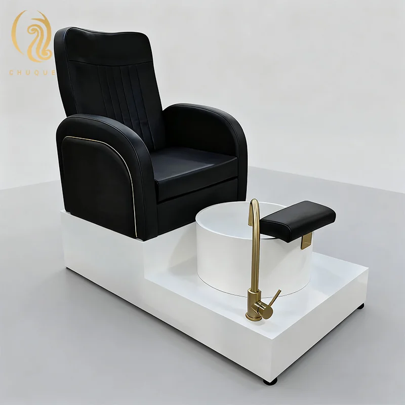 custom.Luxury Modern Salon Furniture Edicure Foot Spa Chair With Massage Recliner Manicure Pedicure Chair Nail Sal