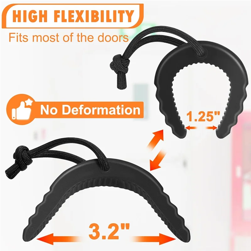 THIVN-5Pack Primeiro Responder Rolhas de porta Rolhas de porta Rolhas de porta Ferramentas de segurança de porta em cunha