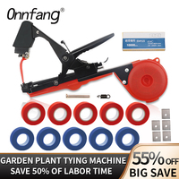 Onnfang Black Hand Tying Machine Garden Tools Vegetables Tapetools Tapener Garter Plants Plant Branch Tapes Hand Garden Tool Kit