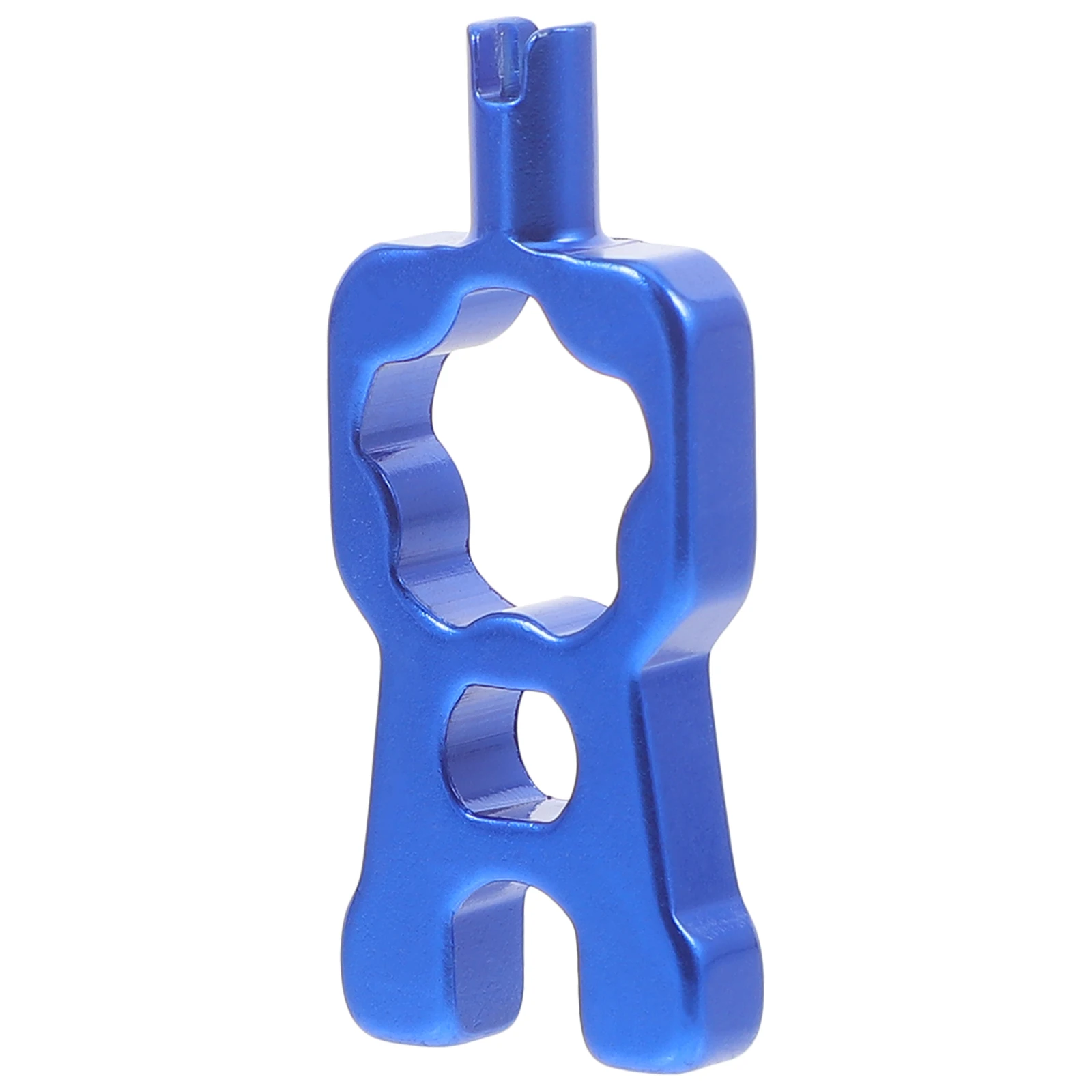 

Air Nozzle Wrench Tool French American Bike Repairing Disassembling Core Removal Style Four in One Aluminum Alloy Durable Small