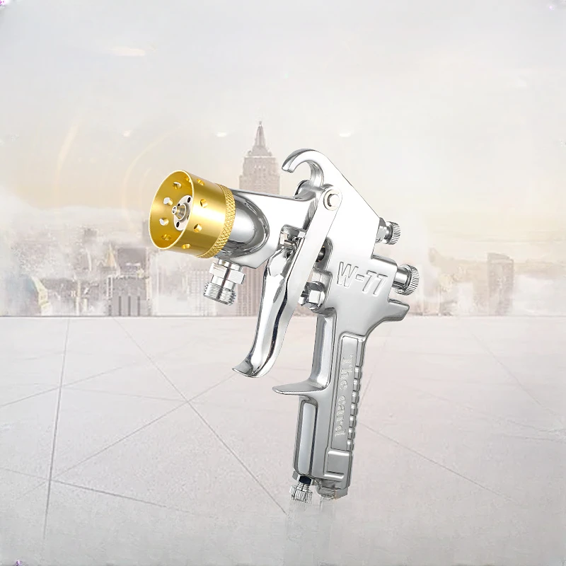 W-77 large caliber colorful spray gun latex paint water in water paint imitation marble water in sand spray gun