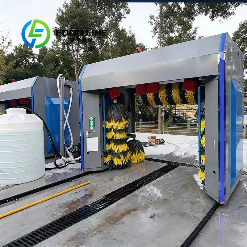 Fully automatic Car Washer Machine Environment Friendly Water Circulation Filtration Filters Sediment For Reusable Washing