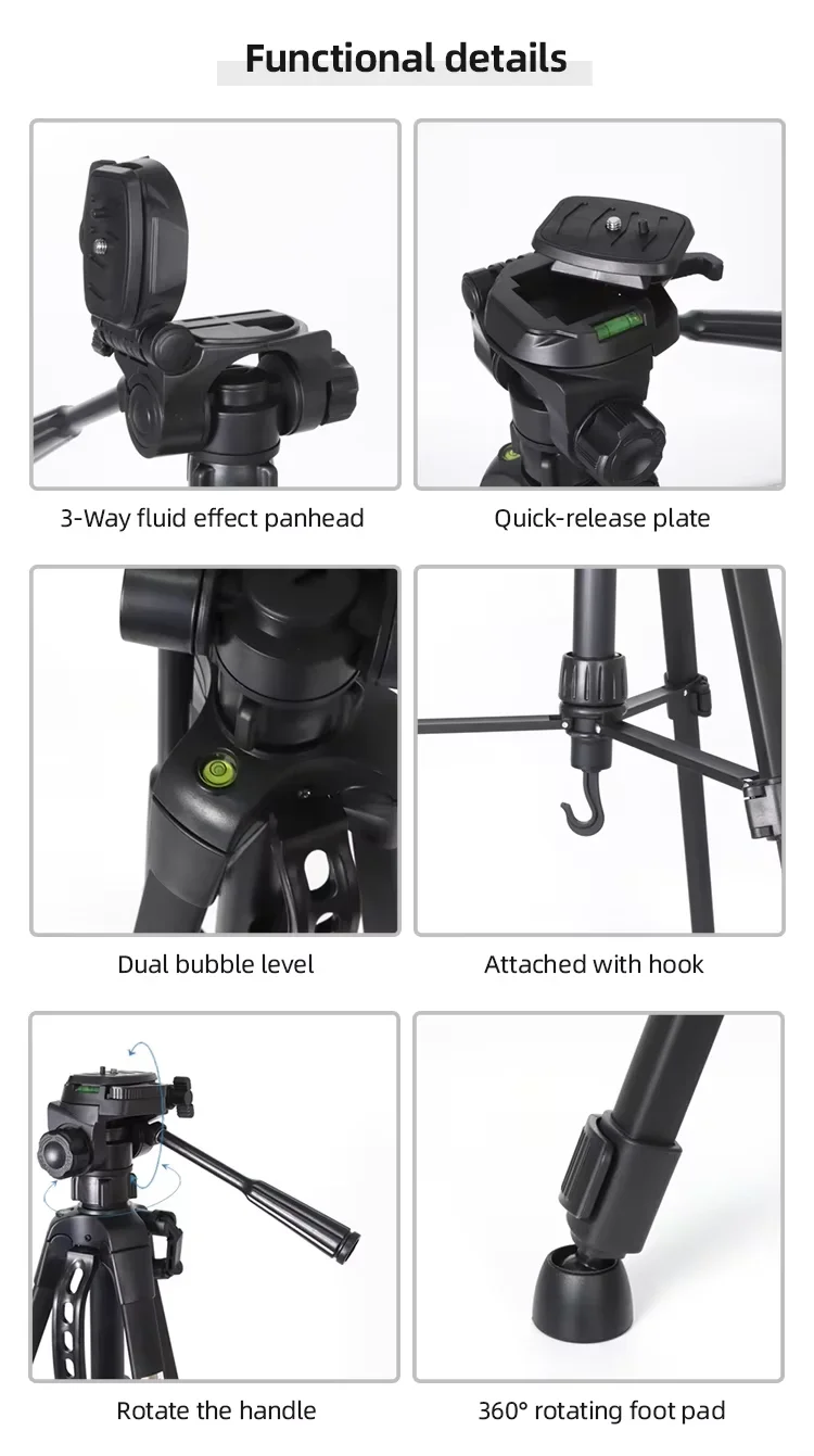 Runpu RP1204 Amazing Tripod For Supports PTZ Live Streaming Broadcast Cameras