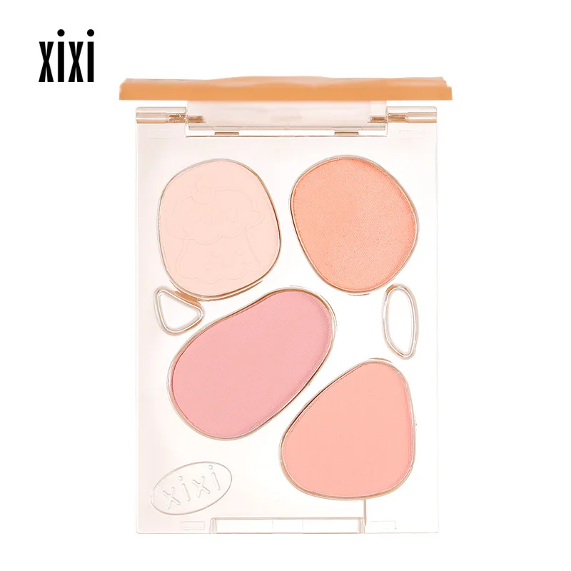 

Xixi Fuyun Milk Jelly Four Powder Blusher Low Saturation Shrinkage Expansion Color Natural Nude Makeup Dressing Pure Desire Wind