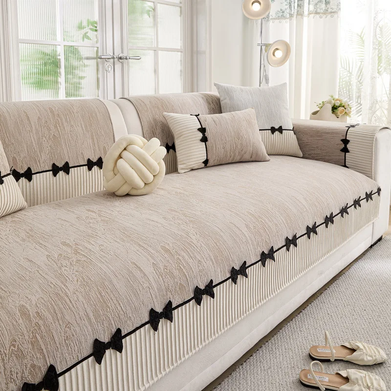 الشنيل القوام غطاء أريكة العالمي عدم الانزلاق رخيصة مقاوم للماء وسادة أريكة منشفة أريكة الحصير الواقية لغرفة المعيشة المنزل #1