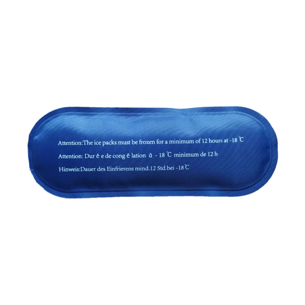 

19x7cm 2 Pcs Portable Diabetic Insulin Cooling Bag Cold Gel Ice Pack Pill Reusable Refrigerated Ice Packs Travel Cooler Bags New