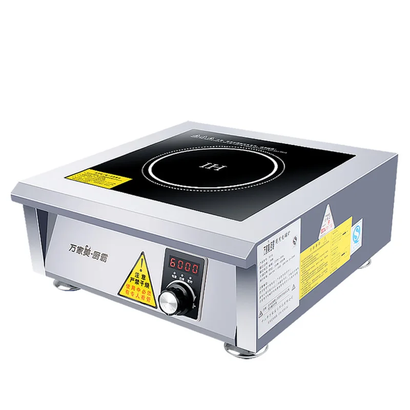 Kochmaschine Induktion Wok Herd 6000W Kantine Induktionsherd Flugzeug