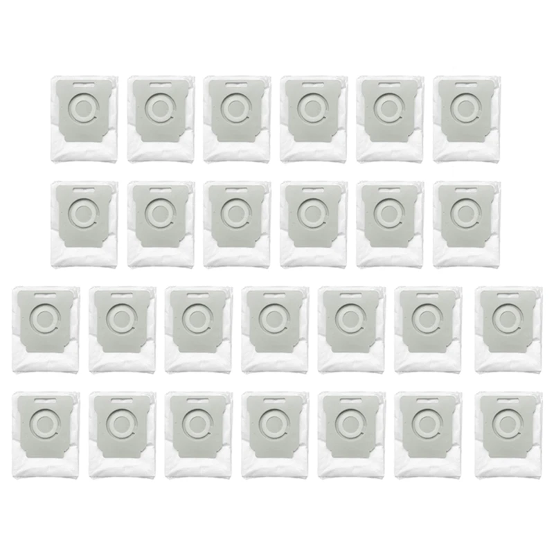 26Pack Vacuum Bags For Irobot Roomba I7 I7+ E5 E6 I3 Series Clean Base Automatic Dirt Disposal Vacuum Bags Replacement Parts