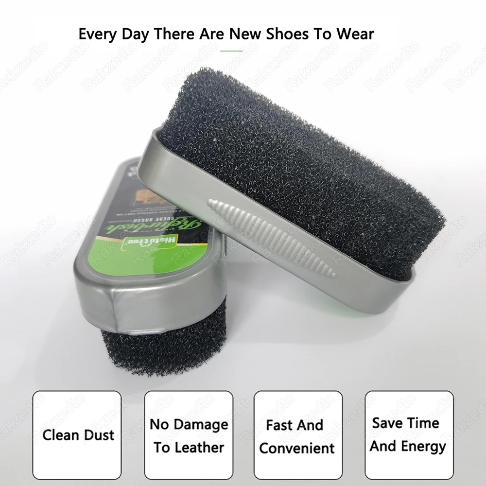 Sneaker Cleaning Brushes for Suede Sport Shoes Polish Brush Suede Boots Nubuck Velvet Bags Leather Shoe Care Cleaner Brush image 3