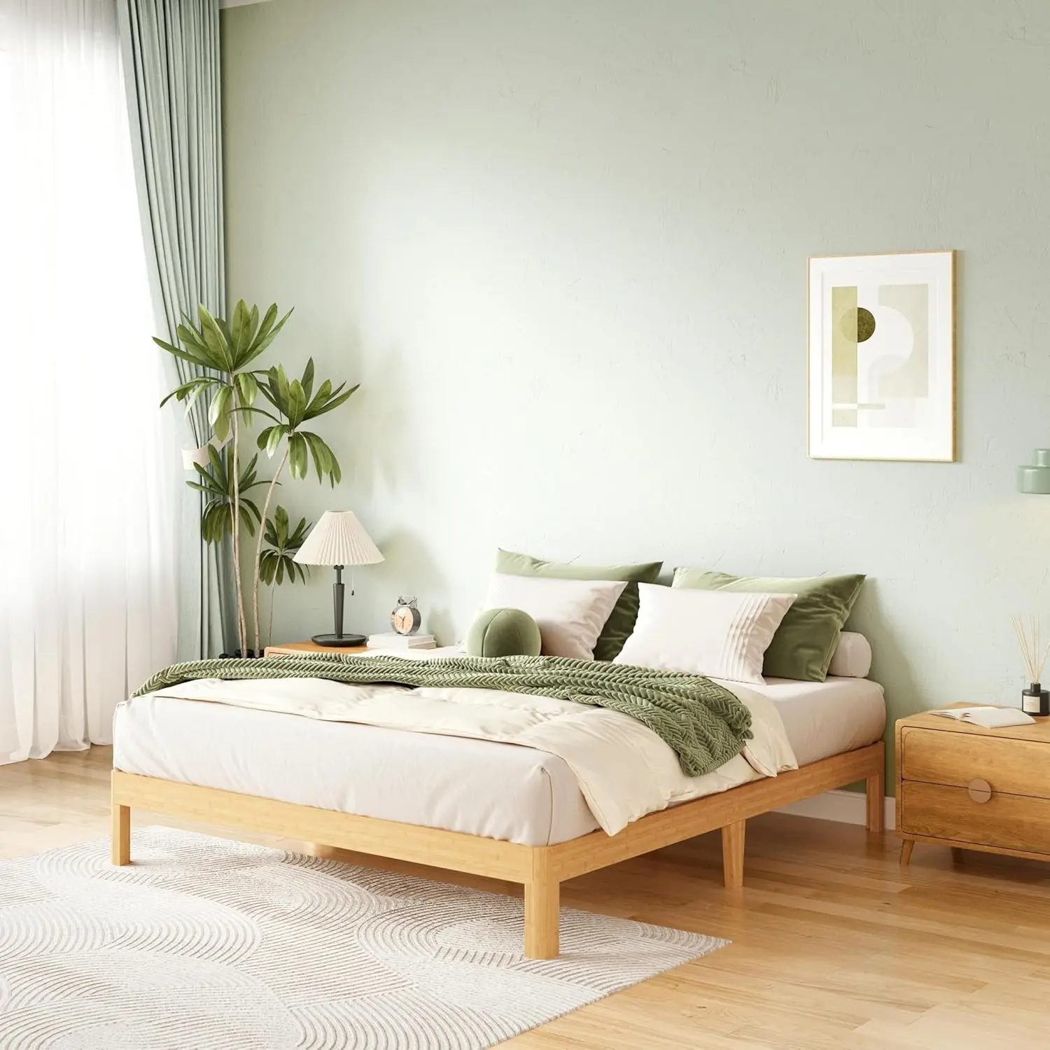 Bamboe bedframe: waarom ik mijn oude metalen boxspring heb vervangen door een natuurlijke bamboe platformbed
