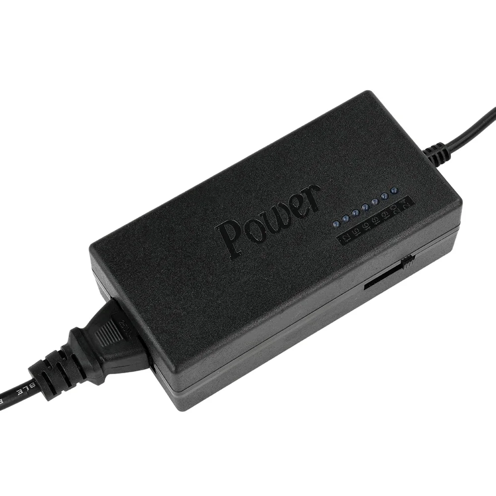 Wielofunkcyjny zasilacz do laptopa 96W AC 100-240V do DC 12-24V Uniwersalny interfejs Regulowany zasilacz ładowarka — zdjęcie produktu 5