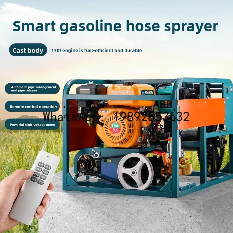 JX  New Automatic Retractable Tube Electric Sprayer High-Pressure Sprayer Agricultural Orchard Sprayer