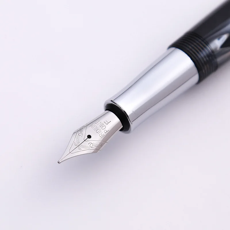Luxus Füllfederhalter Kolben Acryl Tintenstift Kalligraphie Exquisite Schule Bürobedarf Retro Stifte 0,5 mm EF/F Feder BLAU ROT Grün – Detail 4