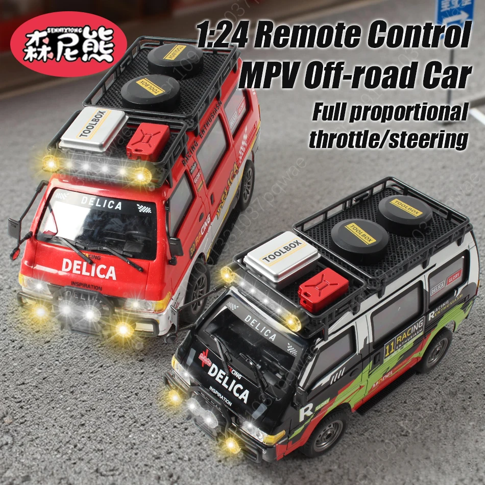 

SENNIXIONG 1/24 классический автомобиль с дистанционным управлением для кемпинга 2WD/4WD RTR внедорожник скоростной дрифт-фургон альпинистский грузовик игрушка подарок на праздник