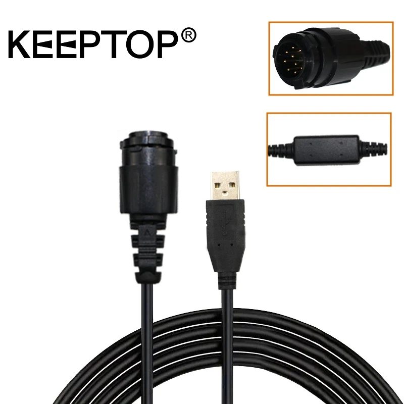 HKN6184C كابل برجمة لموتورولا راديو DM4400/E DM3401 DM3600 DM4601/E MTM5200 DGM4100 DGM6100 XPR4300 XPR4350 XPR4380