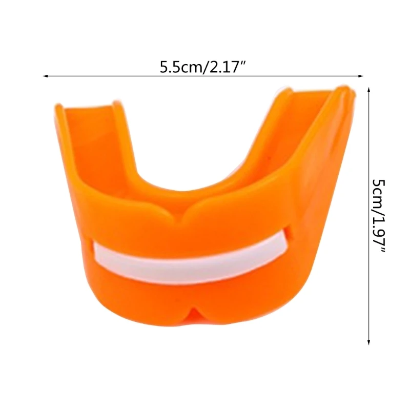 Sports Mouthguard Boxing Double-Sided Mouth Guard Boxing Accessory Easy to Use