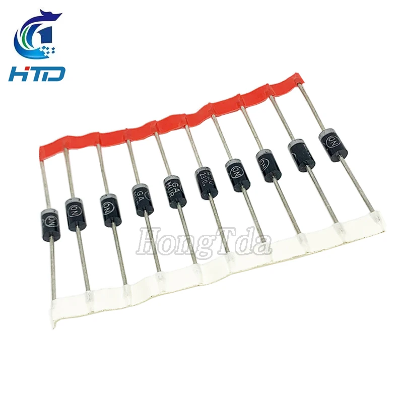 20PCS  MUR460R MUR410 MUR420 MUR440 MUR460 MUR480 MUR4100 DIP MUR420RLG MUR440RLG MUR460RLG DO-27 Ultra fast recovery diode