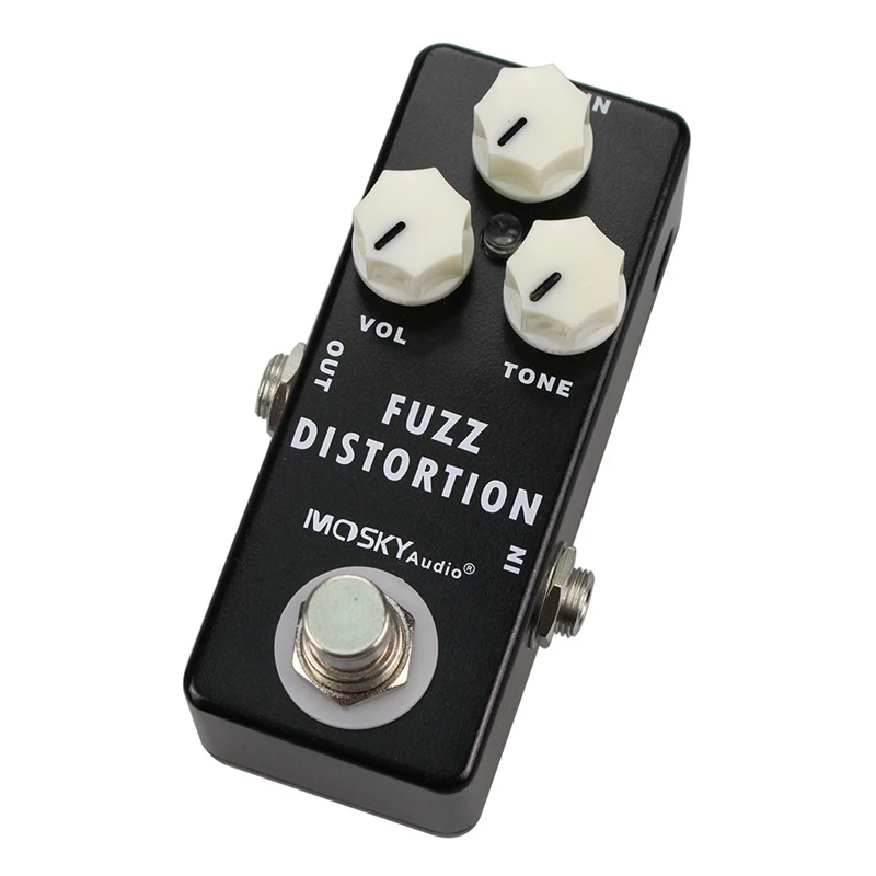 MOSKY BLACK RAT Guitar Effect Pedal Distortion True Bypass Classic T-turbo Parts & amp; Audio Stage Accessories