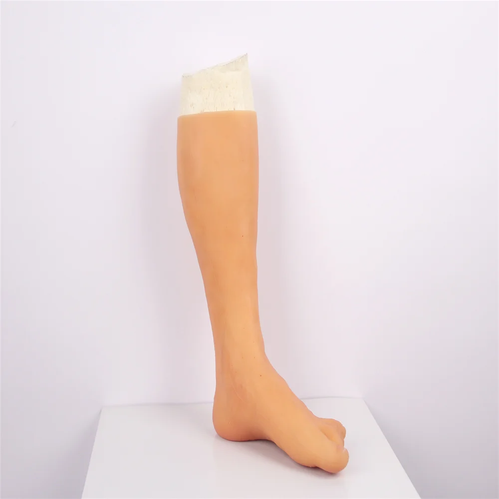 Imagem -04 - Luvas Reais Unisex Silicone Tpe Corpo de Manequim do pé Feminino Adereços Protéticos Mágicos da Criança Cosmetologia Médica E181 40*25cm