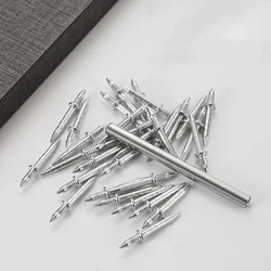 50/100Pcs Double Head Nails Seamless Nails Without Marks Rust-Proof Nails Wood No Trace Fixator