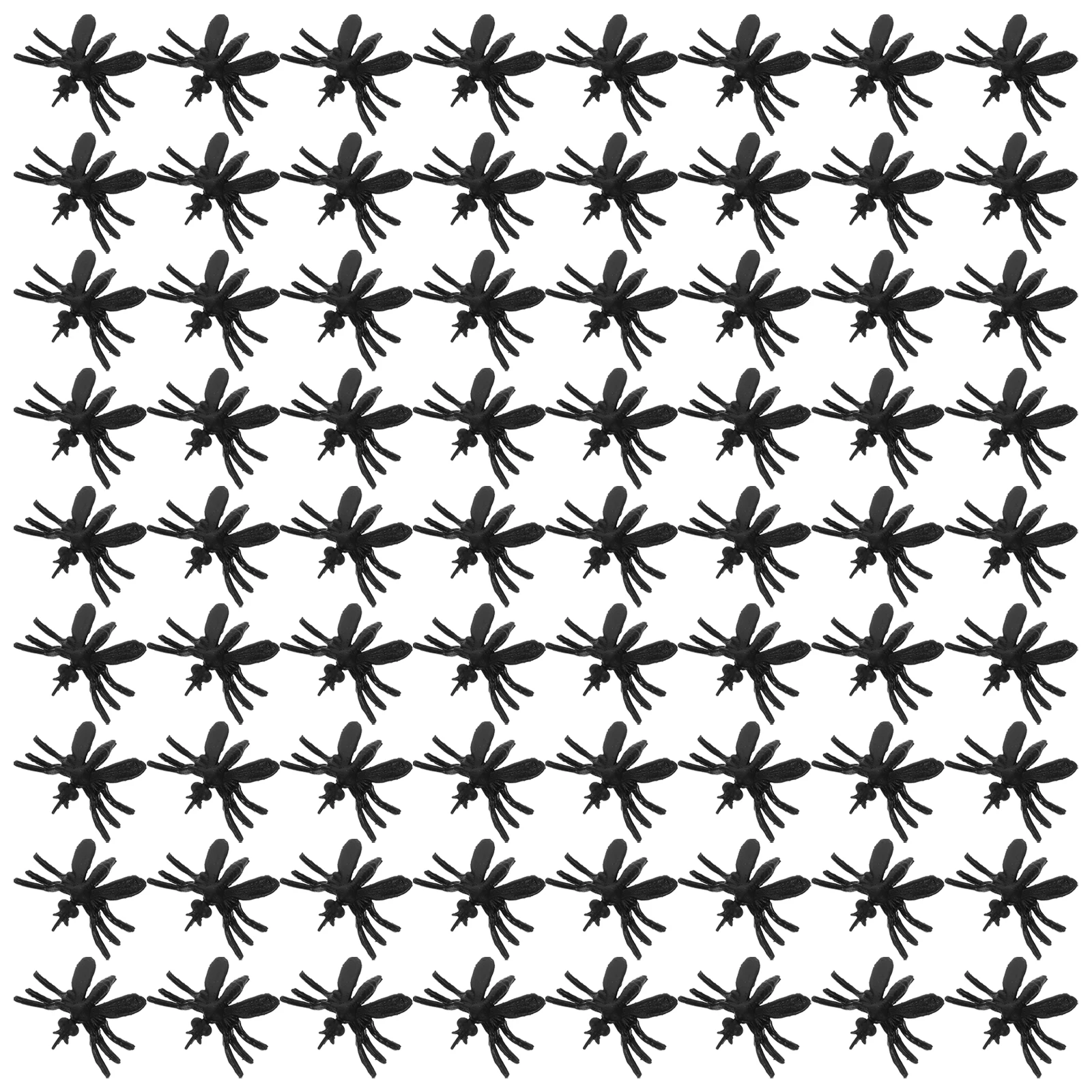 

200pcs Halloween Prank For Kids Mini Mosquito Realistic Plastic Insect Decorations Glow In The Dark Party Favors Indoor Outdoor