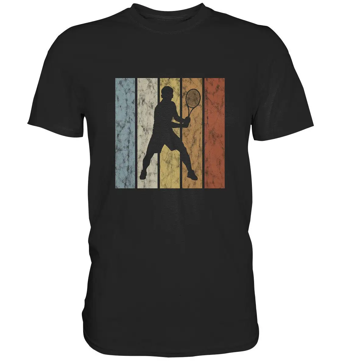 Tennis Player Retro Vintage T Shirt