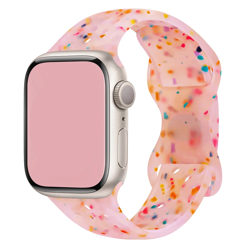 Sport-Silikonarmband für Apple Watch Band Ultra 4 3 2 49mm 46mm 42mm 45mm 44mm 41mm Armband IWatch Series 12 11 10 9 8 7 6 SE3 – Detail 4