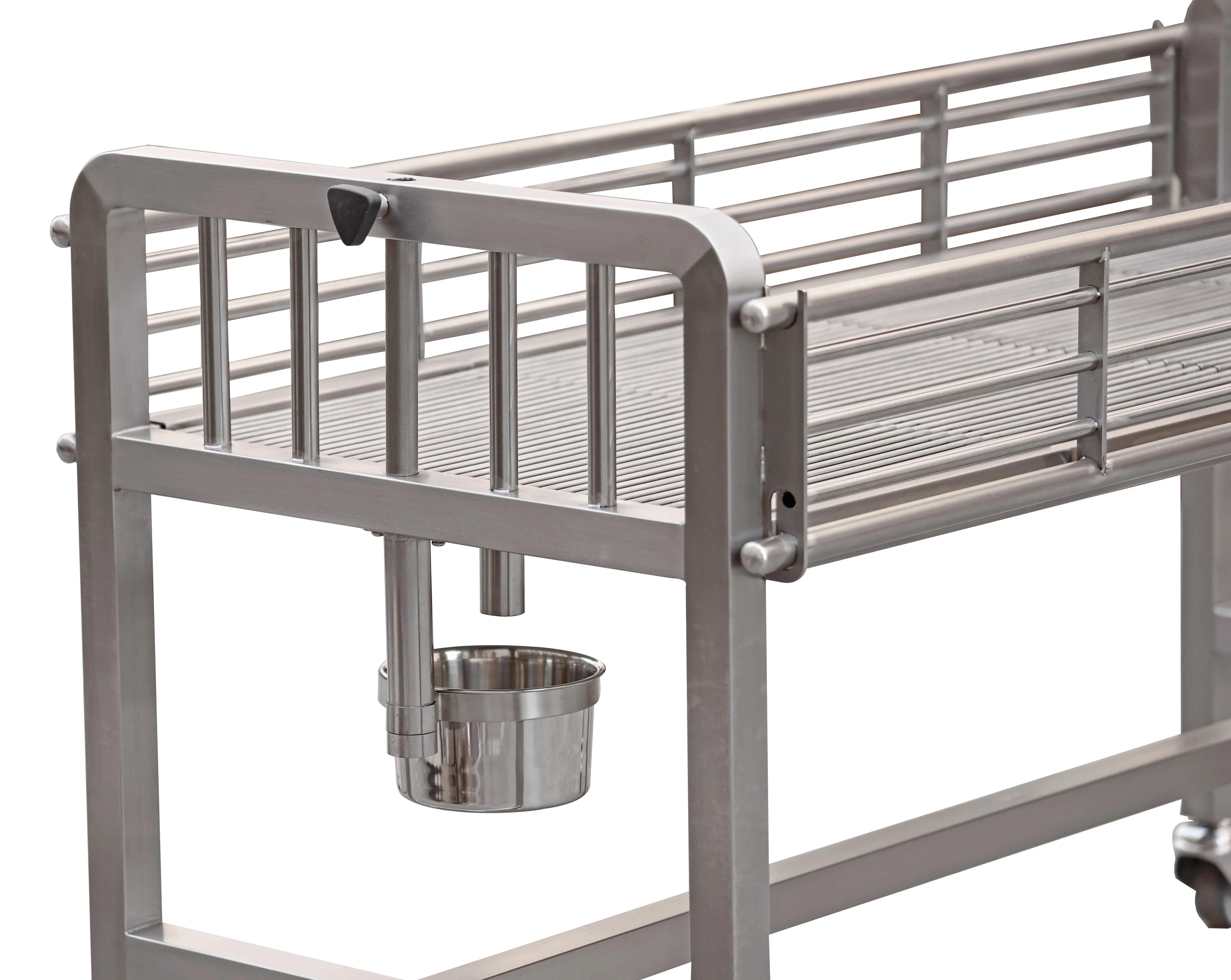 FT-837 Veterinary Multi Functional Severe, Simple Surgical Cart Pet Hospital Veterinary Bed