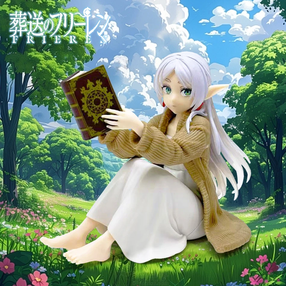 Desktop Cute Frieren: Beyond Journey's End Frieren ~ Room Wear Ver.~ Giocattolo da collezione di modelli di action figure anime in PVC