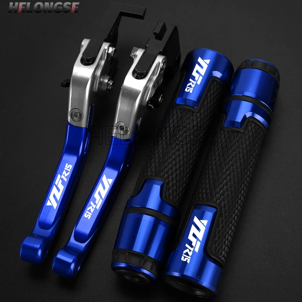 Motorcycle Adjustable Foldable Brake Clutch Levers Handle Ends FOR YAMAHA YZFR15 YZF R15 YZF-R15 2008-2016 2015 2014 2013 2012