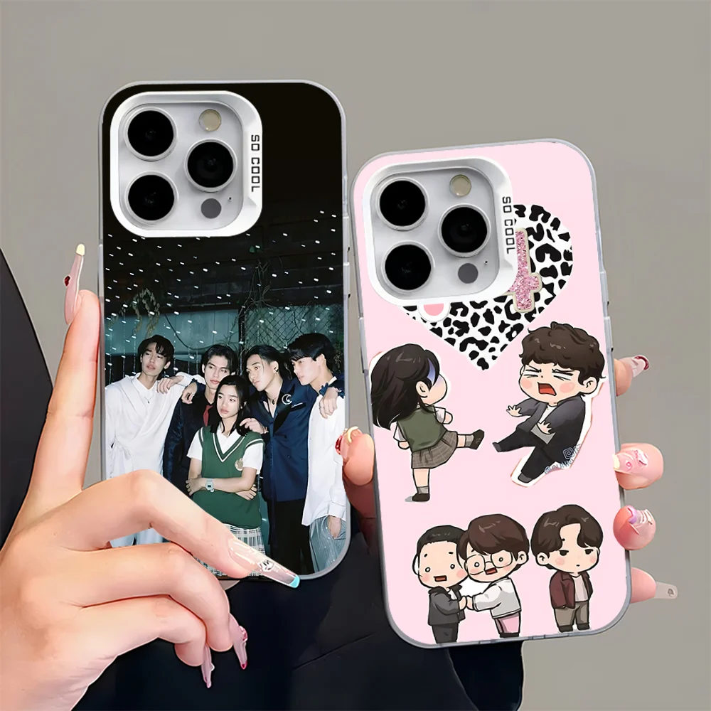 

F4 Thailand Boys Over Flowers Phone Case For iPhone 16,15,14,13,12,11,Pro,Max,Plus,Mini,XS,SE Anti Fall White Matte Hard Bumper
