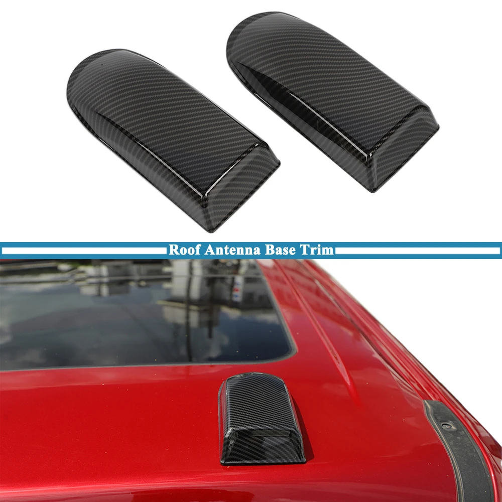 Car Rear Top Roof Antenna Decoration Cover Trim Protector for Ford F150 F-150 2021 2022 2023 2024 2025 2026 Exterior Accessories