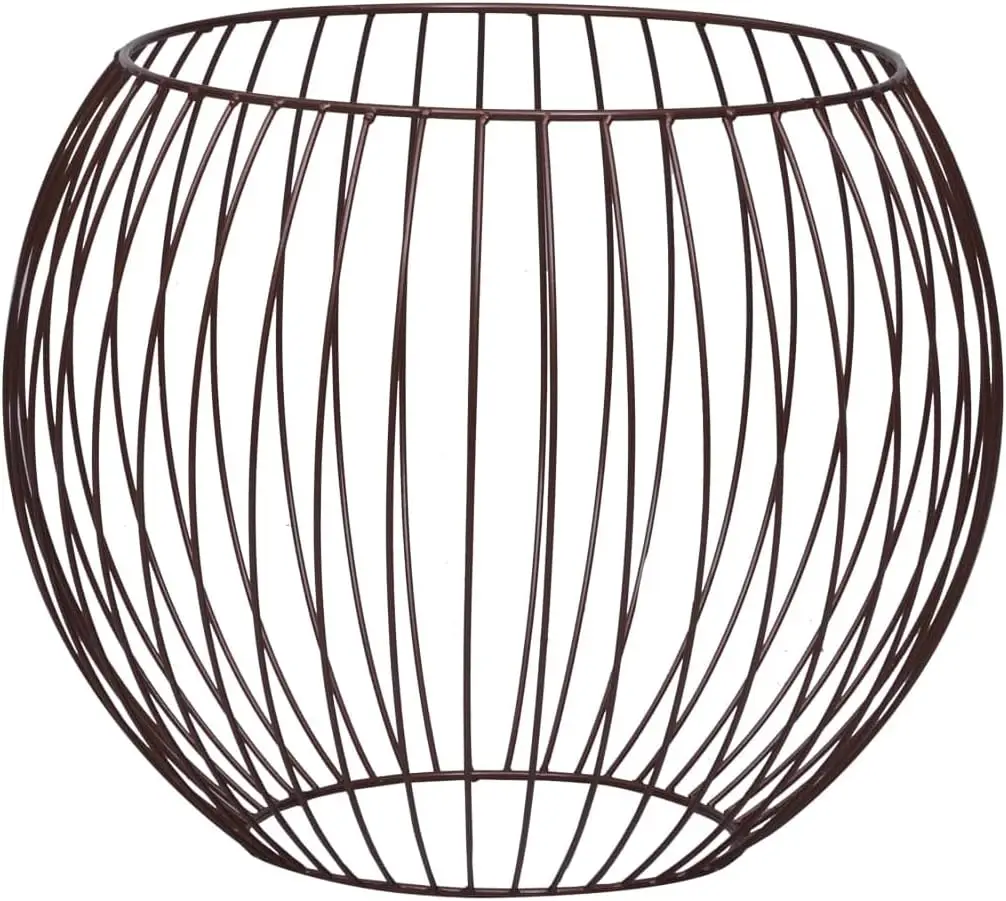 Armazenamento Basket Cocktail Table, mesa de cabeceira, Light Stand, Telefone Stand,Snack Table, suporte de planta, 2 pcs