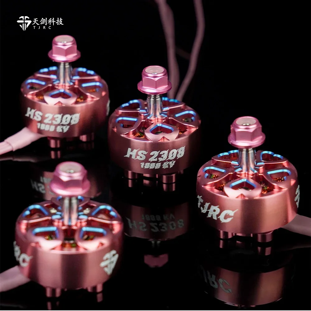 

TJRC Quadcopter Racing Freestyle Drone RC Accessories HS Series 2308 1888KV 6S Brushless Motor For RC FPV 2025 New