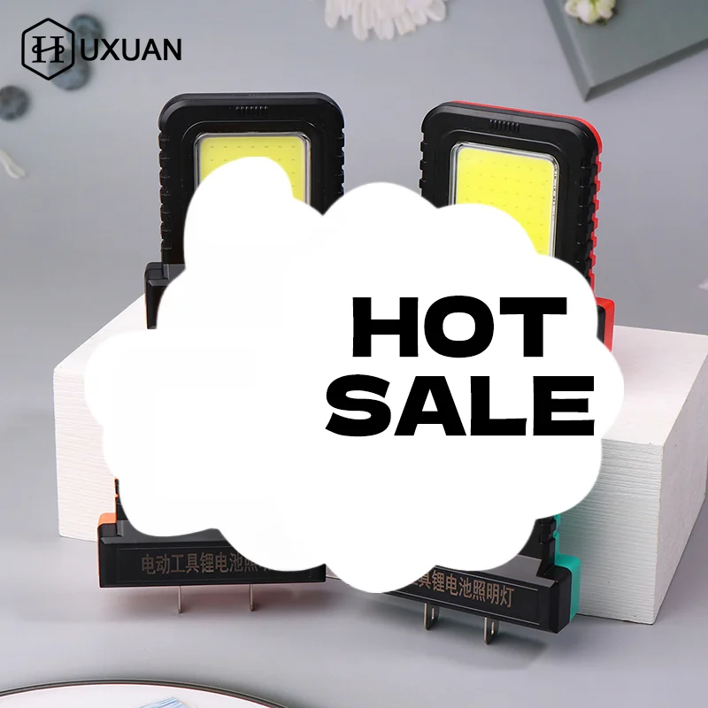 Power Tool Accessories 14W LED Work Light For Various General-Purpose Mak And Other 20V-21V Li-ion Battery