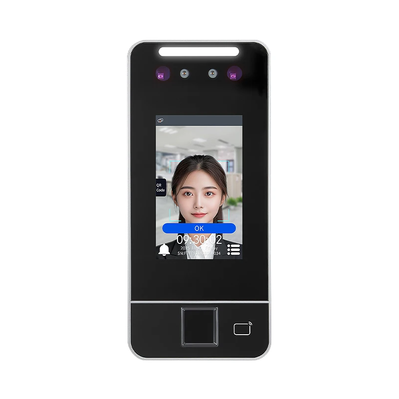 

Динамическая лицевая сеть видимого света, машина контроля доступа для деловой комнаты XFace40V [автономная версия стержневого типа]